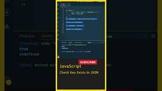 JavaScript Tutorial For Beginners, JSON Object( Check Key Exists), JavaScript in Telugu, Java Script