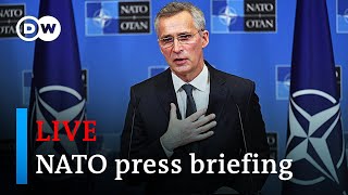 Watch live: NATO press briefing on Russia's invasion of Ukraine | DW News