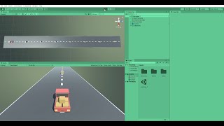 basic driving simulator (unity 2020, windows) — demo