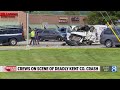 1 dead after crash north of Grand Rapids