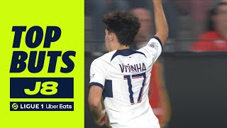 Top buts 8ème journée - Ligue 1 Uber Eats / 2023-2024