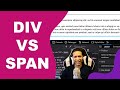 What's The Difference Between a DIV and a SPAN? - Block, Inline and Inline-Block