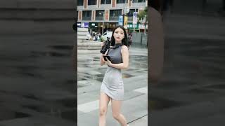 AI繪圖-美女性感街頭走秀 ai繪圖的魅力#shorts