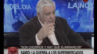 Canal 26 - Alberto Samid en La nota del día. Parte 1.