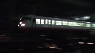 JR西日本　117系快速サンライナー　東福山駅通過