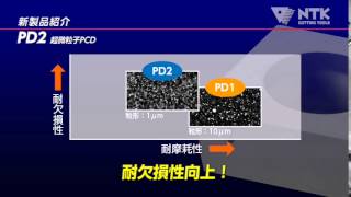 超微粒子PCD工具「PD2」