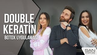 Double Keratin Botox Uygulaması