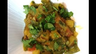 Sweet potato, Eggplant \u0026 Papdi curry