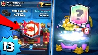 ESTRENANDO EL NIVEL 13!! | Clash Royale | Rubinho vlc