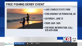 Lake Charles State Park offers free family fishing event
