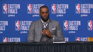 LeBron James IMPRESSES Reporters with Remembering Every Play of Game 1 vs Celtics