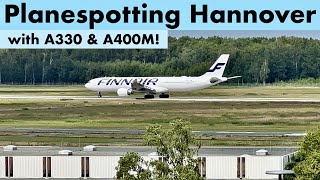 Planespotting Hannover (HAJ) incl. A330, A400M & go-around | August 2023