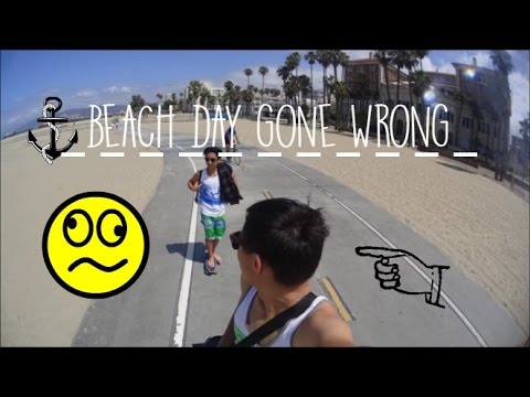 Vlog Beach Day Gone Wrong Youtube