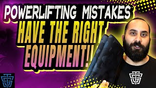Allowable Equipment For Powerlifting Meets | Powerlifting Mistakes
