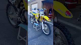 CLEANEST SUZUKI ON YOUTUBE #motovlog #bikelife #dirtbike e