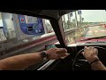 pov 1991 lancia delta hf integrale evo 1 asmr driving highway