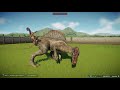 3 raptors vs every carnivore dinosaur jurassic world evolution 2