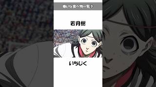 【ブルーロック】各キャラの嫌いな食べ物一覧③意外と知らない豆知識・面白い雑学やトリビアを解説#ブルーロック#bluelock