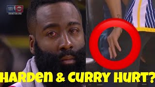Steph Curry And James Harden Injured? Rockets vs Warriors Game 2 Reaction