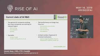 MAREK ROSA - Benchmarking progress towards AGI | Rise of AI conference 2019