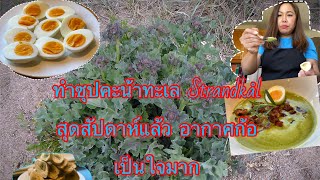 ซุปคะน้าทะเล Strandkål suppe 28. mai 2021 Pasa Pear