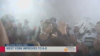 High School Football Highlights | West York, Central York, South Western, and New Oxford lock up win