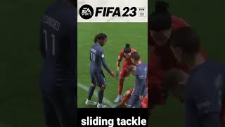 fifa 23 hard sliding tackle #fifa23