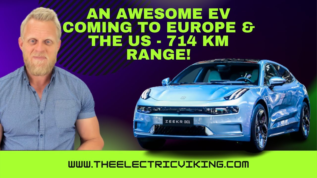 An awesome EV coming to Europe & the US - 714 km range!