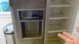 Panne frigo Americain, Remplacement et installation Frigo Haier fin