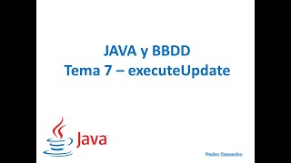 Tema 7 – executeUpdate