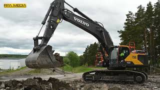 New Volvo EC550E excavator