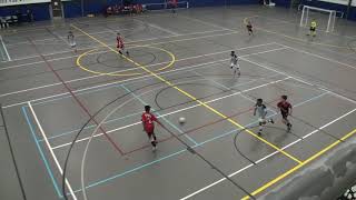 Okotoks futsal tournament CSWU U12 Premier vs EMFC H1