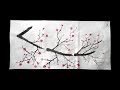 sumi e – cherry blossom