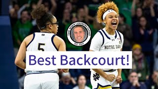 Hannah Hidalgo and Olivia Miles Continue to Shine as Best Backcourt in Country for Notre Dame!