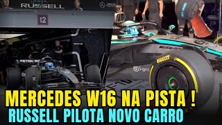 MERCEDES W16 NA PISTA! EQUIPE REALIZA O SHAKEDOWN DO NOVO CARRO | FORMULA 1