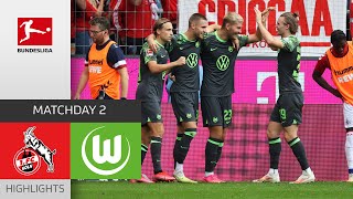 Wind with another Brace! | 1. FC Köln - VfL Wolfsburg 1-2 | Highlights | MD 2 – Bundesliga 2023/24
