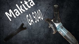 Распаковка/обзор болгарка MAKITA GA 5040