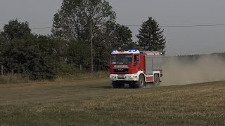 🔥 [3 Bundesländer im Einsatz] Einsatzfahrten zum Waldbrand in Beilrode 🚒