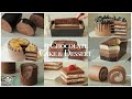 9가지 초콜릿 케이크 & 디저트 모음.zip : 9 Chocolate Cake & Dessert Recipe | 홈베이킹 영상모음 Baking Video | Cooking tree