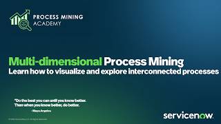 Process Mining Academy - Multi-dimensional Process Mining