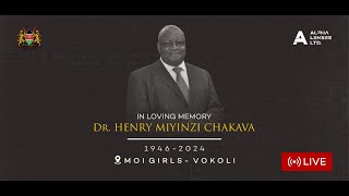 DR.HENRY MIYINZI CHAKAVA FINAL JOURNEY