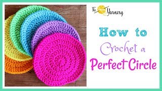 How to Crochet a Perfect Circle - The Secret Yarnery