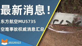 0322最新空难消息！中国广西东方航空MU5735航班坠毁权威消息汇总|太吓人！飞机坠毁现场视频曝光 飞机垂直坠落撞向地面