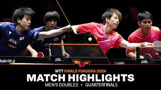 Togami/Shinozuka vs Lin/Lin | MD QF | WTT Finals Fukuoka 2024