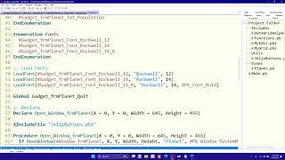 PureBasic Learning Series - Gadget Replacement #4 - DataGrid