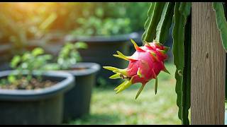 February 2025 Container \u0026 Vertical Garden Refresh: Dragon Fruit, Mulberry Tree Cuttings,  Luffa