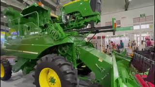 New John Deere 🦌harvester Taking delivery video