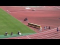 ⑪【男子共通４×100mr 決勝】福岡市中学新人陸上2015