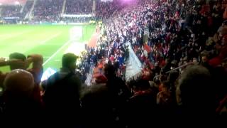 Rotherham United - Reading (staying up 2015) last minute + pitch invasion
