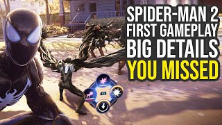 Big Details You Missed In The Spider Man 2 PS5 Gameplay (Marvel Spider Man 2 Gameplay)